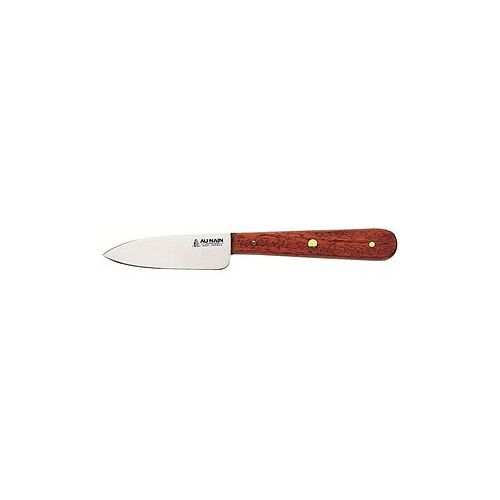 Au Nain Oestermes breed rvs palisanderhouten heft 12cm