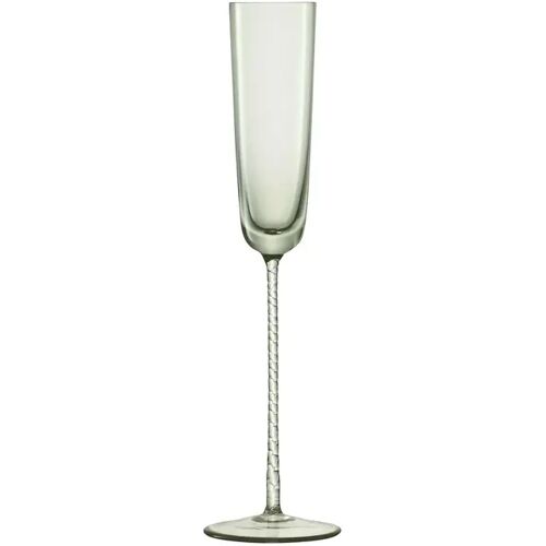 L.S.A. - Champagne Theatre Champagne Flute 120 ml Set van 2 Stuks - Groen / Glas