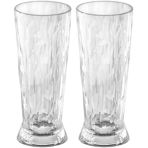 Koziol - Club No.10 - Superglas - 300ml - Bierglas - Set van 2