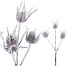 Sfeer voor jou PTMD Kunstplant Distel - 47x27x88 cm - Kunststof - Goud