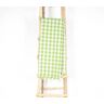 Home Therapy Yarn-dyed Chekered Lime Beach towel