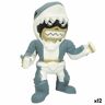 Lucavo Verzamelfiguur Eolo Super Masked Jaw Boy Elastisch 14 x 16 x 8,5 cm (12 Stuks)