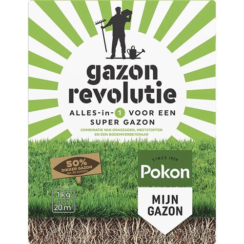 Pokon Gazon Revolutie - 1kg Pokon Gazon Revolutie - 1kg