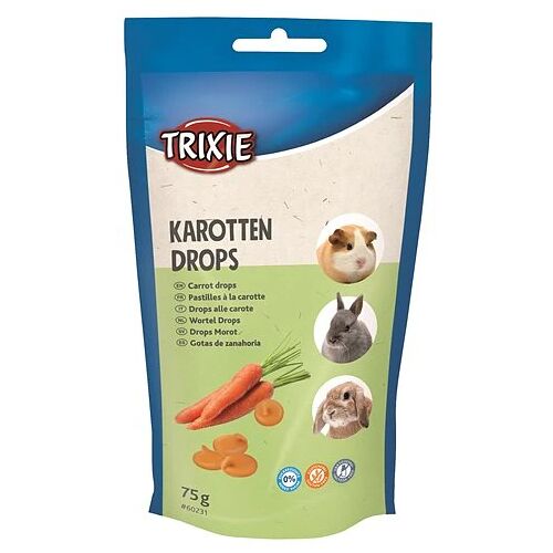 Van der Meer TRIXIE KNAAGDIER DROPS WORTEL 75 GR