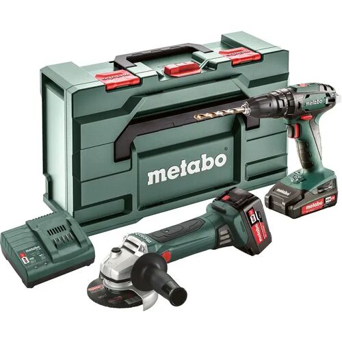 Metabo COMBO SET 2.4.4 18 V SB 18 accuboor + W 18 LTX 125 accu slijper - 685089000