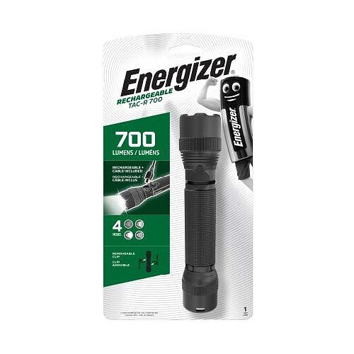 Energizer tactische USB oplaadbare LED-zaklamp, LED Lenser TAC-R 700