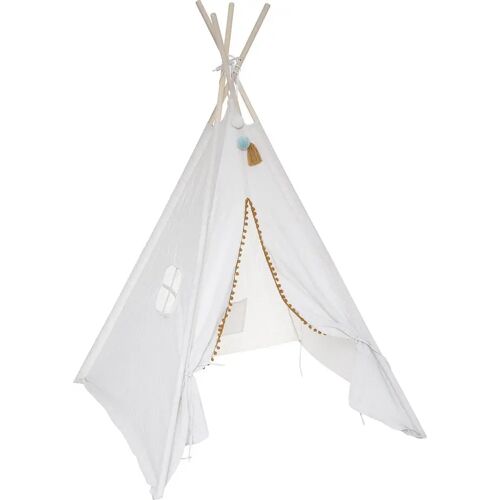 BEAU by Bo Atmosphera Kids Kinder-tipi tipi wigwam Linnen beige - Speeltent - H160 cm -