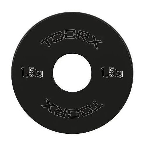 Toorx Fitness Micro Halterschijven - 50 mm - Zwart - Staal Micro Halterschijven - 50 mm - Zwart - Staal