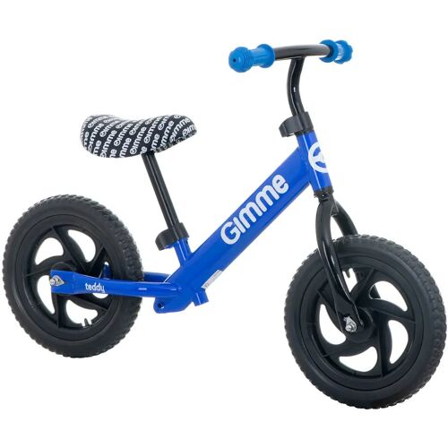 Gimme Teddy Loopfiets Blauw - Leeftijd 3+