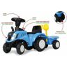 Jamara Loopauto Tractor New Holland T7 Blauw