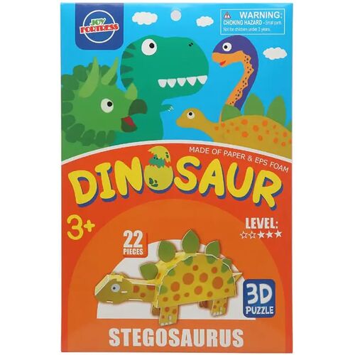 Lucavo 3D puzzel Stegosaurus Dinosaurussen