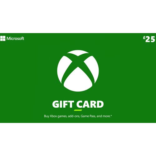 Xbox Live-Geschenkkarte 25£