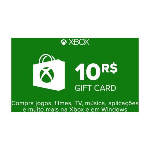 Xbox Live-Geschenkkarte 10 BRL