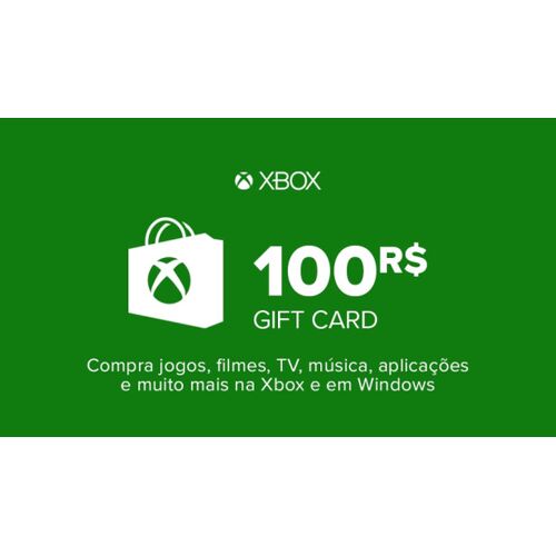 Xbox Live-Geschenkkarte 100 BRL