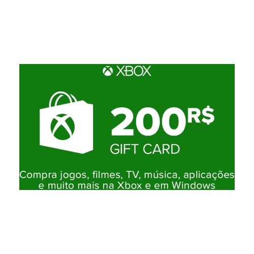 Xbox Live-Geschenkkarte 200 BRL