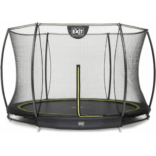 EXIT Toys Exit Silhouette InGround trampoline met net - Ø 427 cm - Zwart