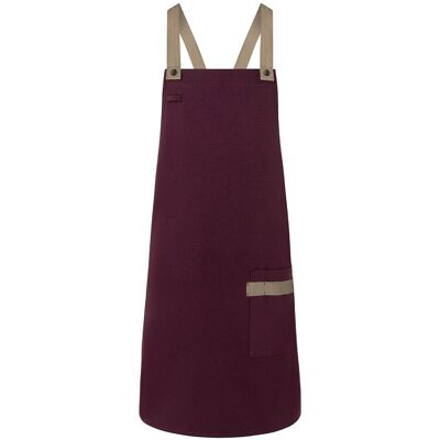 (6 stuks) KARLOWSKY Slabbenschort Urban Look - Aubergine Paars (6 stuks) KARLOWSKY Slabbenschort Urban Look - Aubergine Paars