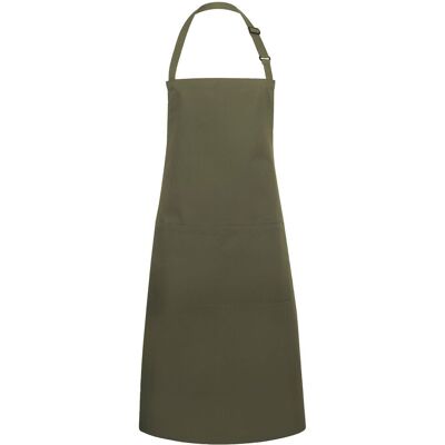 (6 stuks) KARLOWSKY Slabbenschort met zak Basic - Mosgroen (6 stuks) KARLOWSKY Slabbenschort met zak Basic - Mosgroen