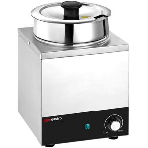 GGM Gastro Bain-Marie - Hotpot - 3,5 Liter - 200 Watt - 1 Topf mit 3,5 Liter Zilver GGM Gastro Bain-Marie - Hotpot - 3,5 Liter - 200 Watt - 1 Topf mit 3,5 Liter Zilver
