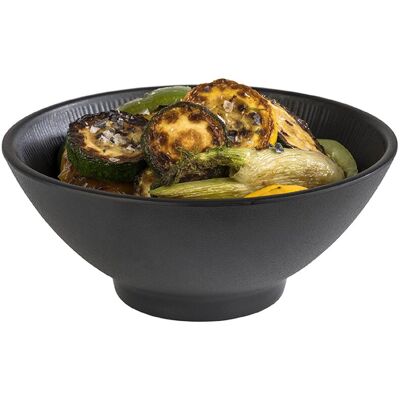 GGM Gastro (6 Stück) Schale - NERO - Melamin - 0,9 Liter - Ø 190mm - Schwarz GGM Gastro (6 Stück) Schale - NERO - Melamin - 0,9 Liter - Ø 190mm - Schwarz