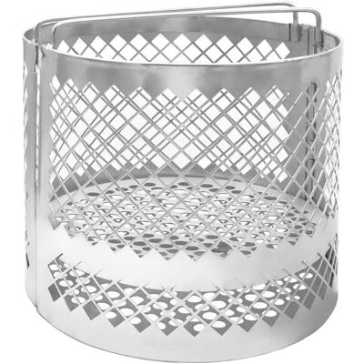 GGM Gastro Frituurmand - 20 L - voor elektrische hogedrukfriteuse EHFMC20 zilver GGM Gastro Frituurmand - 20 L - voor elektrische hogedrukfriteuse EHFMC20 zilver