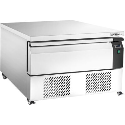 GGM Gastro Tiefkühl-/Kühlunterbau-Kombination - 905mm - 1 Schublade Zilver GGM Gastro Tiefkühl-/Kühlunterbau-Kombination - 905mm - 1 Schublade Zilver