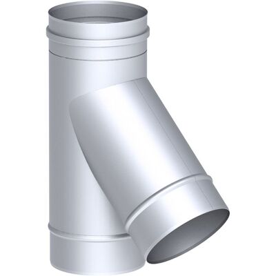 GGM Gastro T-Anschluss Rohr 60° in Edelstahl / Ø400mm Zilver GGM Gastro T-Anschluss Rohr 60° in Edelstahl / Ø400mm Zilver