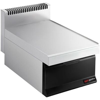 GGM Gastro Neutraal element - 400mm - met lade - 1x GN 1/1 of 2x GN 1/2 zwart GGM Gastro Neutraal element - 400mm - met lade - 1x GN 1/1 of 2x GN 1/2 zwart