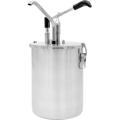 GGM Gastro Saucen-/ Dosierspender - 8 Liter - mit Behälter & einstellbarer Dosierung GGM Gastro Saucen-/ Dosierspender - 8 Liter - mit Behälter & einstellbarer Dosierung