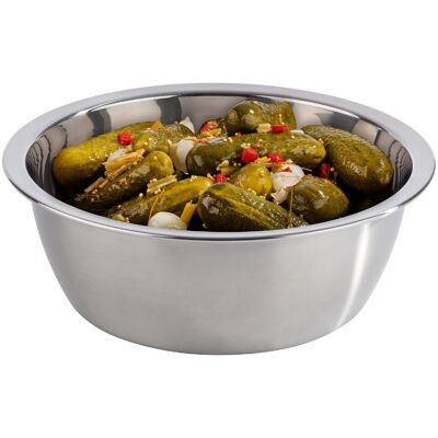 GGM Gastro (6 Stück) Schale - Edelstahl - 3 Liter - Ø 260mm - passend für 85250 GGM Gastro (6 Stück) Schale - Edelstahl - 3 Liter - Ø 260mm - passend für 85250