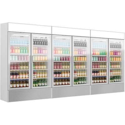 GGM Gastro - Grijs - Drankenkoelkast GGM Gastro - Grijs - Drankenkoelkast