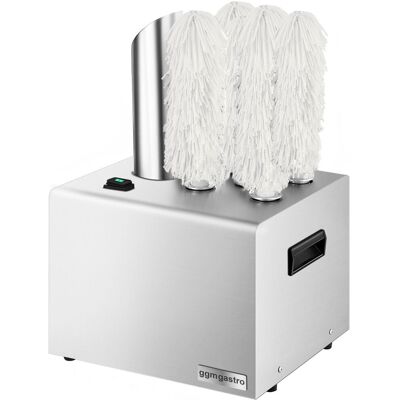GGM Gastro Gläserpoliermaschine - 1,5 kW - mit Heißluftgebläse & 5 rotierenden Polierköpfen GGM Gastro Gläserpoliermaschine - 1,5 kW - mit Heißluftgebläse & 5 rotierenden Polierköpfen