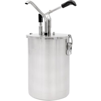 GGM Gastro Saucen-/ Dosierspender - 10 Liter - mit Behälter & einstellbarer Dosierung GGM Gastro Saucen-/ Dosierspender - 10 Liter - mit Behälter & einstellbarer Dosierung