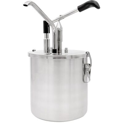 GGM Gastro Saucen-/ Dosierspender - 4 Liter - mit Behälter & einstellbarer Dosierung GGM Gastro Saucen-/ Dosierspender - 4 Liter - mit Behälter & einstellbarer Dosierung