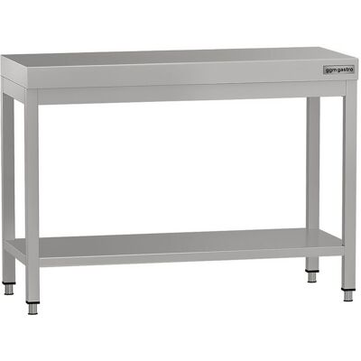 GGM Gastro Edelstahl Arbeitstisch ECO - 1000x700mm - mit Grundboden Zilver GGM Gastro Edelstahl Arbeitstisch ECO - 1000x700mm - mit Grundboden Zilver