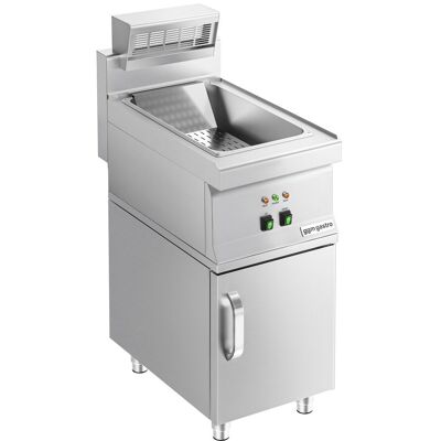GGM Gastro Pommeswärmer - 1,17 kW - 1x GN 1/1 - inkl. Unterbau mit 1 Tür Zilver GGM Gastro Pommeswärmer - 1,17 kW - 1x GN 1/1 - inkl. Unterbau mit 1 Tür Zilver