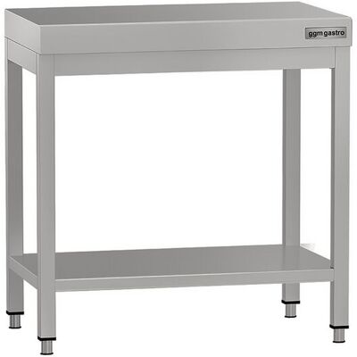 GGM Gastro Edelstahl Arbeitstisch ECO - 600x700mm - mit Grundboden Zilver GGM Gastro Edelstahl Arbeitstisch ECO - 600x700mm - mit Grundboden Zilver