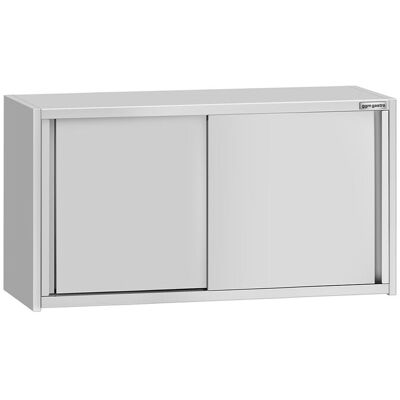 GGM Gastro Edelstahl Wandhängeschrank ECO - 1200x400mm - mit Schiebetür - 650mm hoch GGM Gastro Edelstahl Wandhängeschrank ECO - 1200x400mm - mit Schiebetür - 650mm hoch