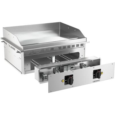 GGM Gastro Elektro Einbau Bratplatte - 9 kW - Glatt - Brattfläche: 744x484mm GGM Gastro Elektro Einbau Bratplatte - 9 kW - Glatt - Brattfläche: 744x484mm