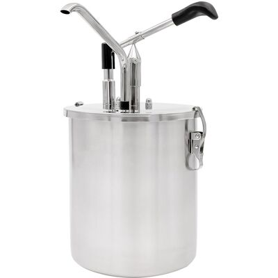 GGM Gastro Saucen-/ Dosierspender - 6 Liter - mit Behälter & einstellbarer Dosierung GGM Gastro Saucen-/ Dosierspender - 6 Liter - mit Behälter & einstellbarer Dosierung