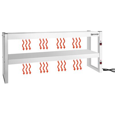 GGM Gastro Infrarot-Wärmebrücke - 1800x300mm - 2 beheizte Etagen GGM Gastro Infrarot-Wärmebrücke - 1800x300mm - 2 beheizte Etagen