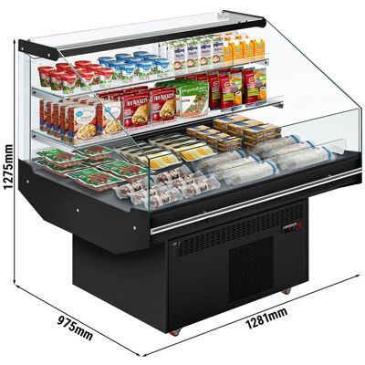 GGM Gastro Kühlinsel - 1300mm - mit 2 Ablagen GGM Gastro Kühlinsel - 1300mm - mit 2 Ablagen