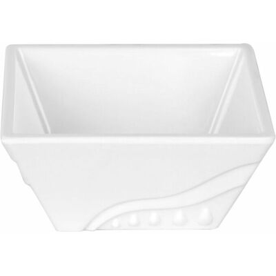 GGM Gastro (10 Stück) Melaminschale für Etagerie/ Buffetständer - Höhe: 100mm Wit GGM Gastro (10 Stück) Melaminschale für Etagerie/ Buffetständer - Höhe: 100mm Wit