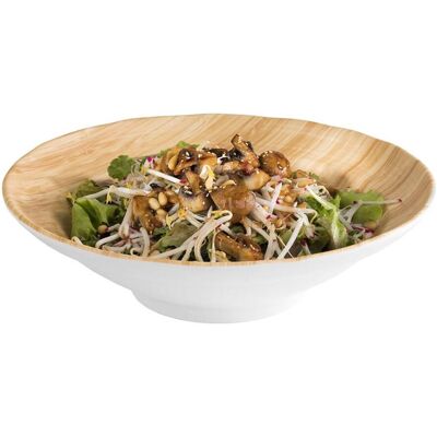 GGM Gastro (6 Stück) Schale - BAMBOO - Melamin - 2 Liter - Ø 305mm - Weiß GGM Gastro (6 Stück) Schale - BAMBOO - Melamin - 2 Liter - Ø 305mm - Weiß
