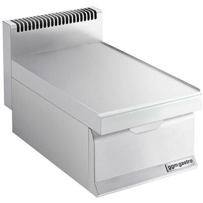 GGM Gastro Neutralelement - 400mm - mit Schublade - 1x GN 1/1 oder 2x GN 1/2 Zilver GGM Gastro Neutralelement - 400mm - mit Schublade - 1x GN 1/1 oder 2x GN 1/2 Zilver