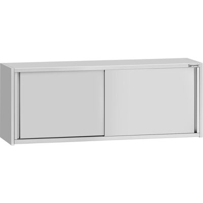 GGM Gastro Edelstahl Wandhängeschrank ECO - 2000x400mm - mit Schiebetür - 650mm hoch GGM Gastro Edelstahl Wandhängeschrank ECO - 2000x400mm - mit Schiebetür - 650mm hoch