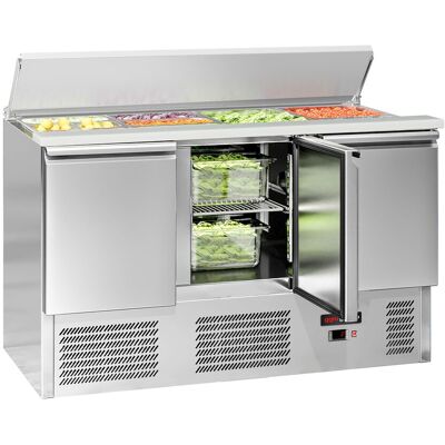 GGM Gastro Saladette ECO 1368mm 3 deuren GGM Gastro Saladette ECO 1368mm 3 deuren