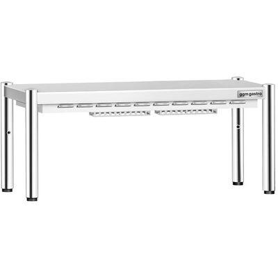 GGM Gastro Wärmebrücke mit Keramikstrahler - 1000x370mm - 700 Watt - 1 beheizte Etage Zilver GGM Gastro Wärmebrücke mit Keramikstrahler - 1000x370mm - 700 Watt - 1 beheizte Etage Zilver