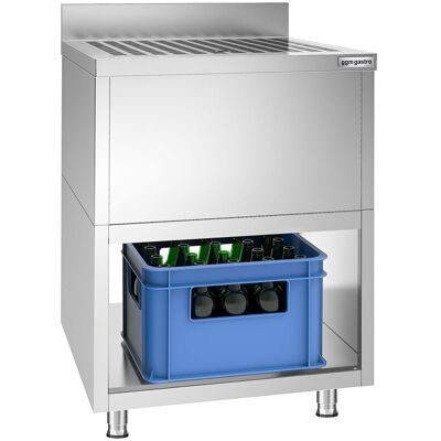 GGM Gastro Abtropfschrank - Edelstahl - 600x600mm GGM Gastro Abtropfschrank - Edelstahl - 600x600mm