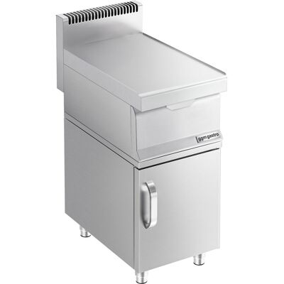 GGM Gastro Neutralelement - 400mm - mit Schublade - inkl. Unterbau mit 1 Tür Zilver GGM Gastro Neutralelement - 400mm - mit Schublade - inkl. Unterbau mit 1 Tür Zilver